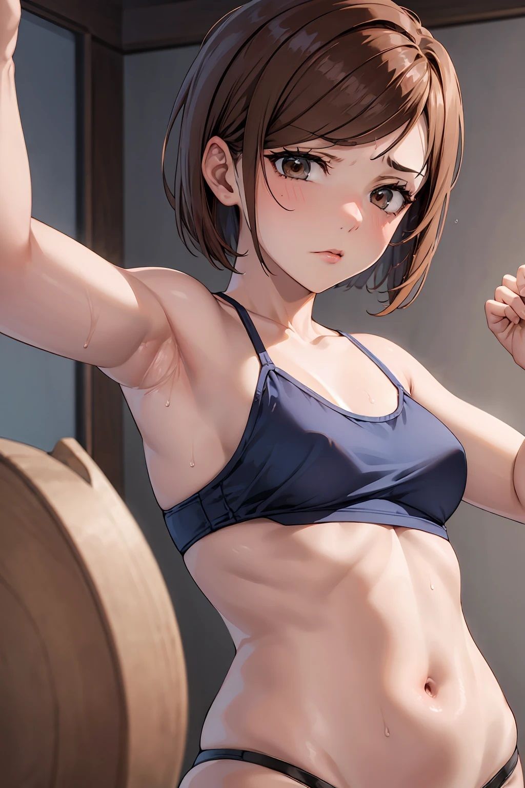 サンプル画像2:釘崎〇薔薇  セクシー下着（97枚）(メークインアート) [d_493654]