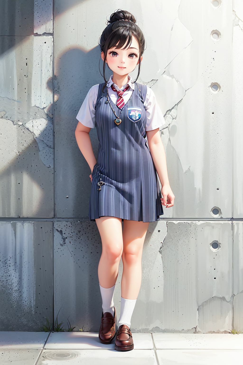 サンプル画像2:坂道系女子校生・二期生  僕が見たかったおっぱいとおまんこ(ふぁい) [d_493785]