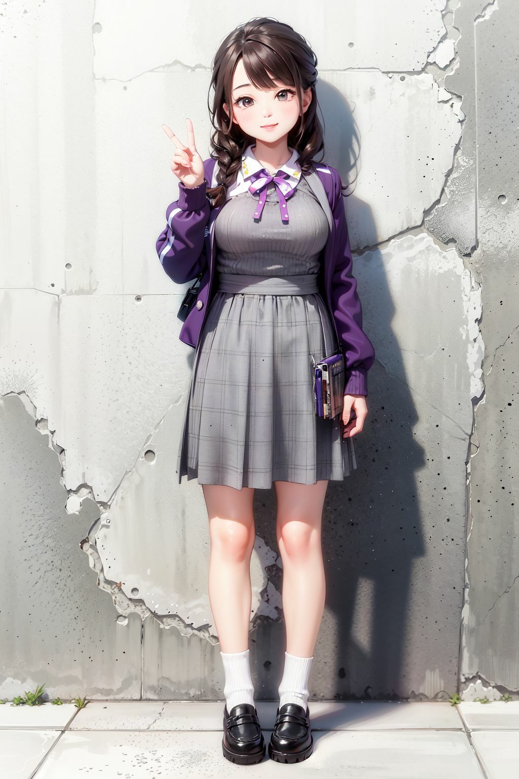 サンプル画像3:坂道系女子校生・二期生  僕が見たかったおっぱいとおまんこ(ふぁい) [d_493785]