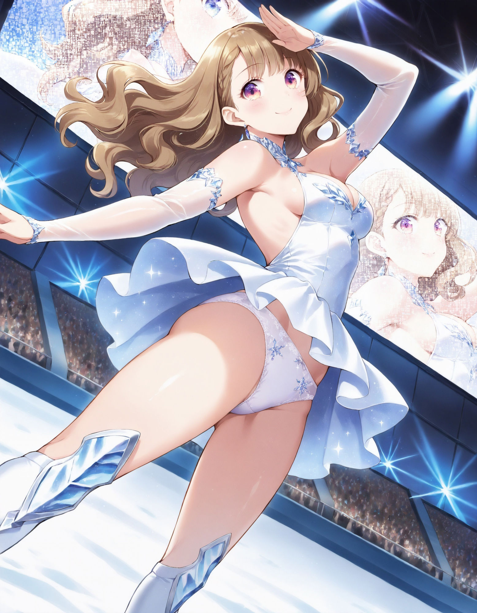 サンプル画像1:フィギュアスケートでパンチラ(D.P.H.) [d_493799]