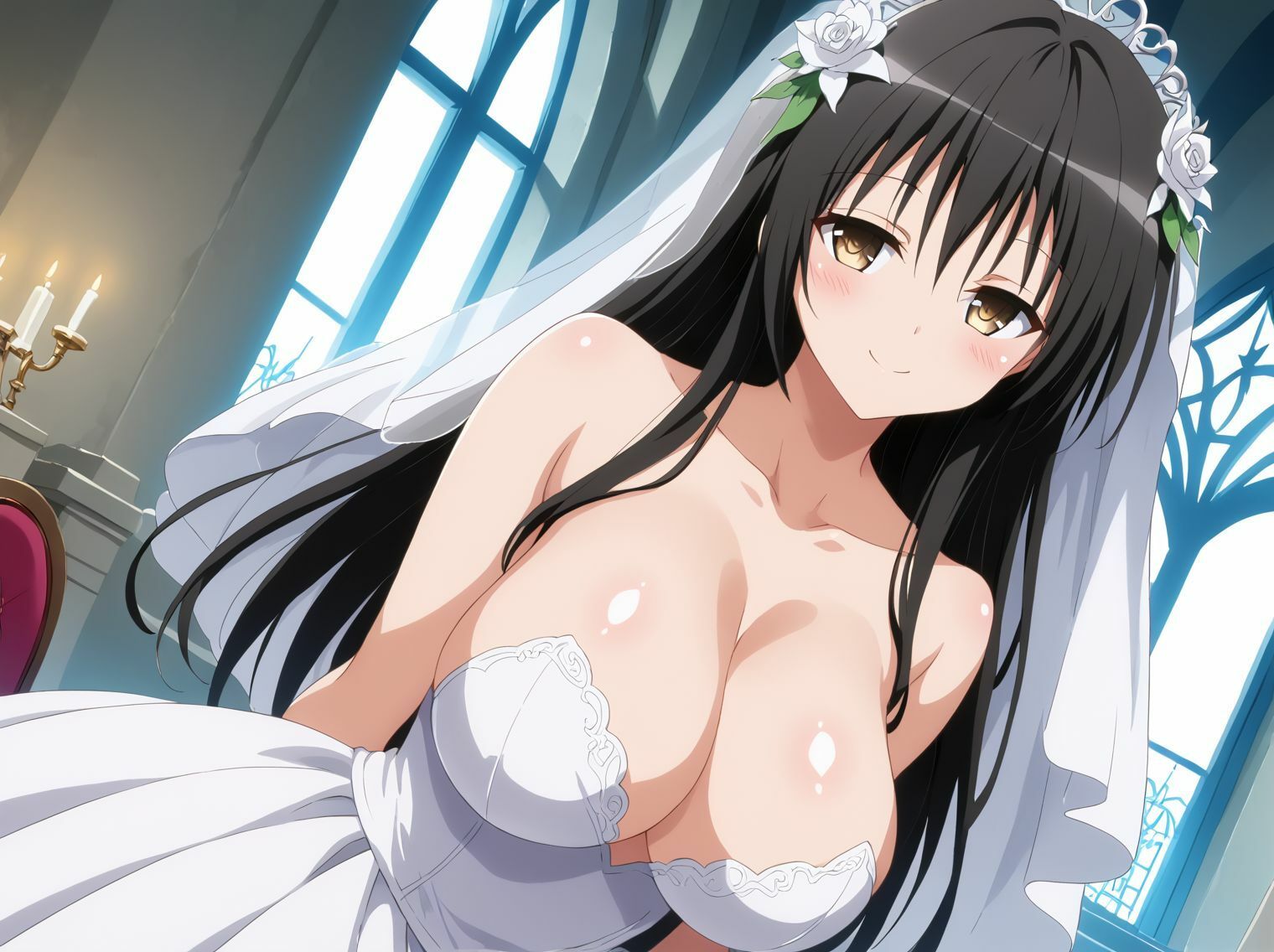 サンプル画像1:新妻イチャラブ子作り 古手◯唯(ボンゴレ定食) [d_493899]