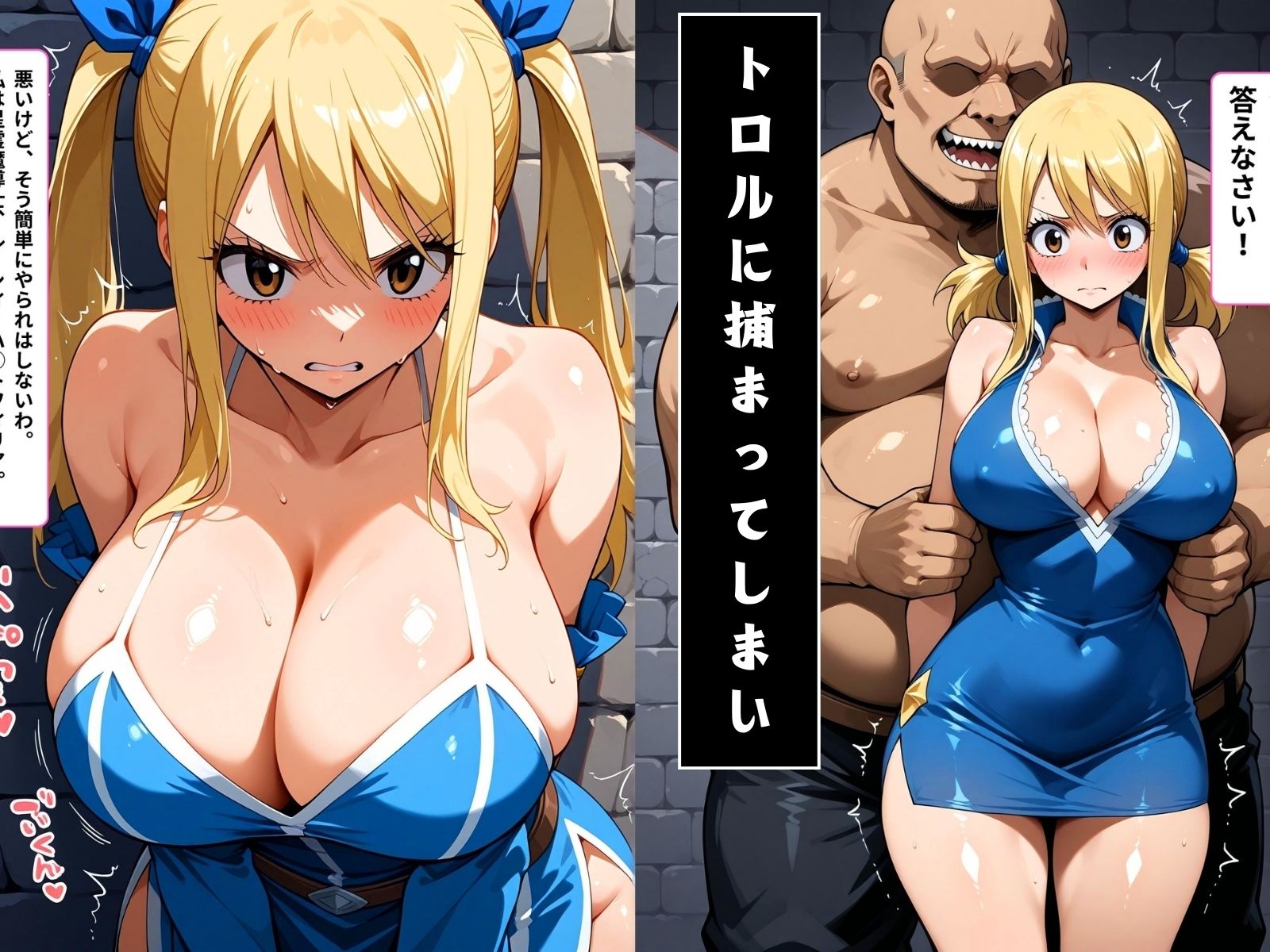 サンプル画像2:FAIRY TENTACLE 異種間妊娠 〜遅すぎた火竜〜(チーズちくわ部) [d_493901]