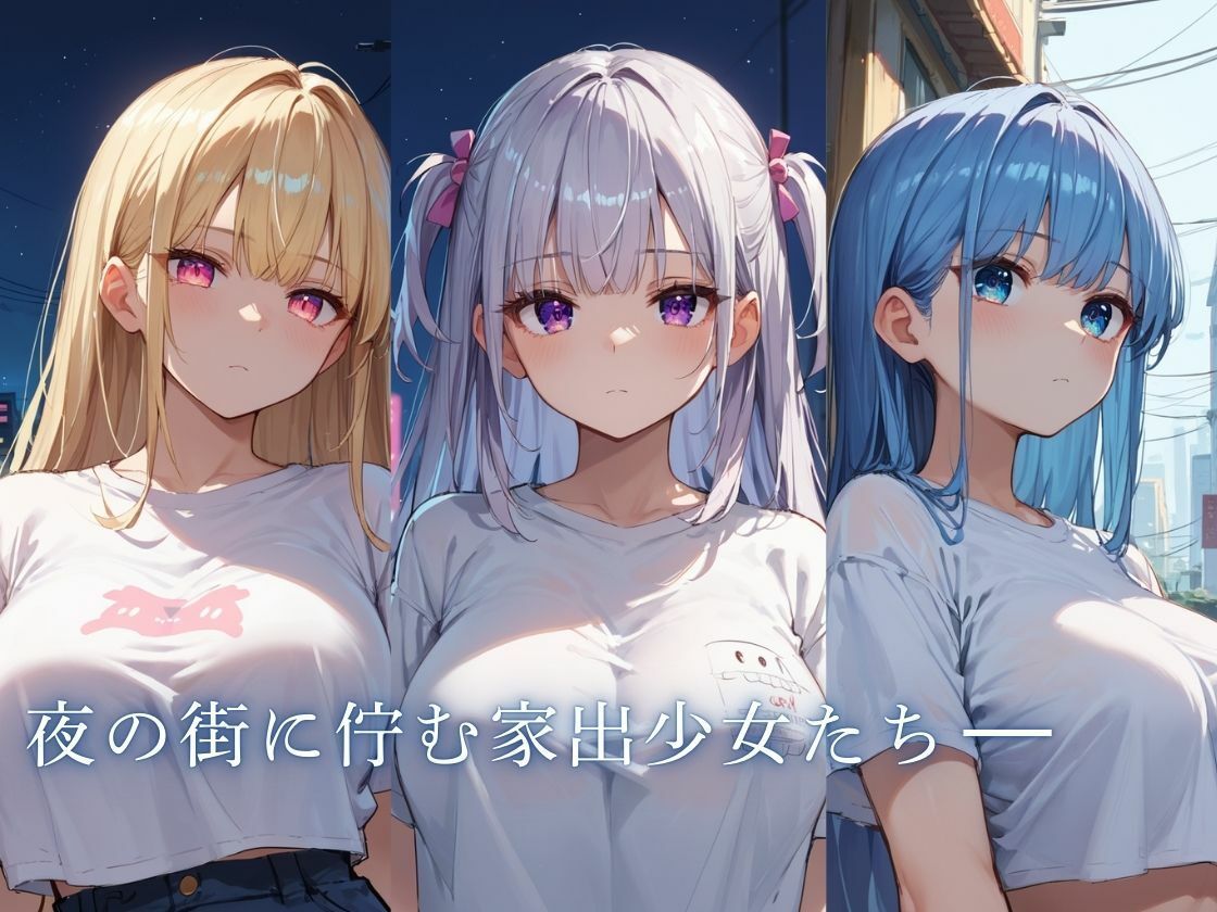 サンプル画像1:家出少女を飼いました(デロンデロン惑星) [d_493976]