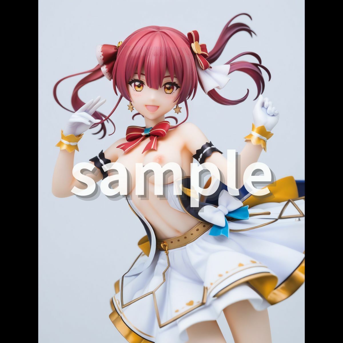 サンプル画像6:宝鐘マ〇ン フィギュア風イラストコレクション(のこ（noko）) [d_494008]