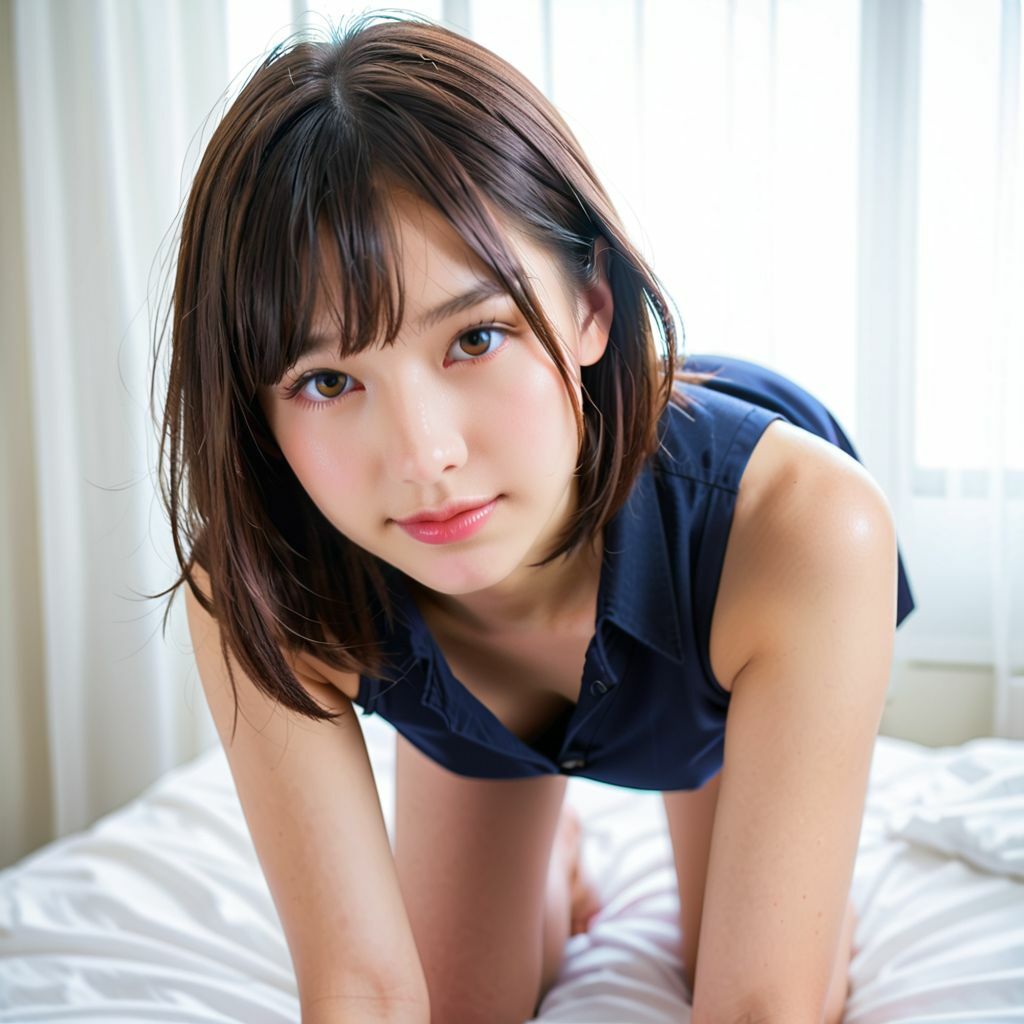 サンプル画像1:やたらセクシーなOL〜パンチラやお尻見せつけ等(AI美エロ) [d_494020]