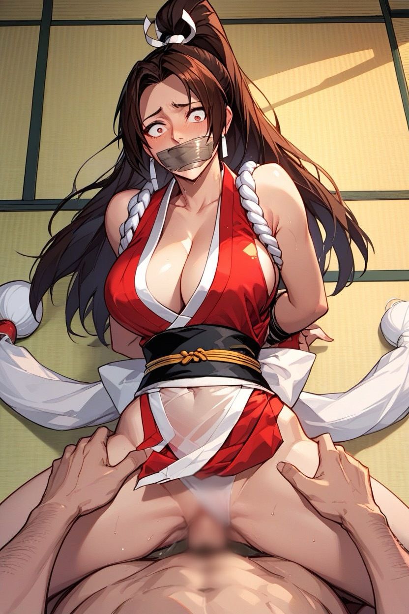 サンプル画像4:不知火舞のお部屋に突入….(Fallasleep) [d_494025]