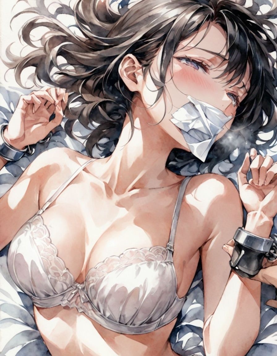 サンプル画像1:【ヌキいき120％シリーズ 】  拘束レ●プ！「誰か…助けて」(みこっちゃん出版) [d_494037]