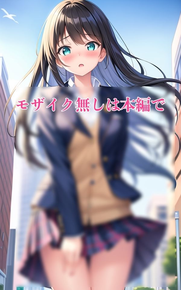 サンプル画像5:風チラしちゃう、美女パンツ(妄想マニア) [d_494041]