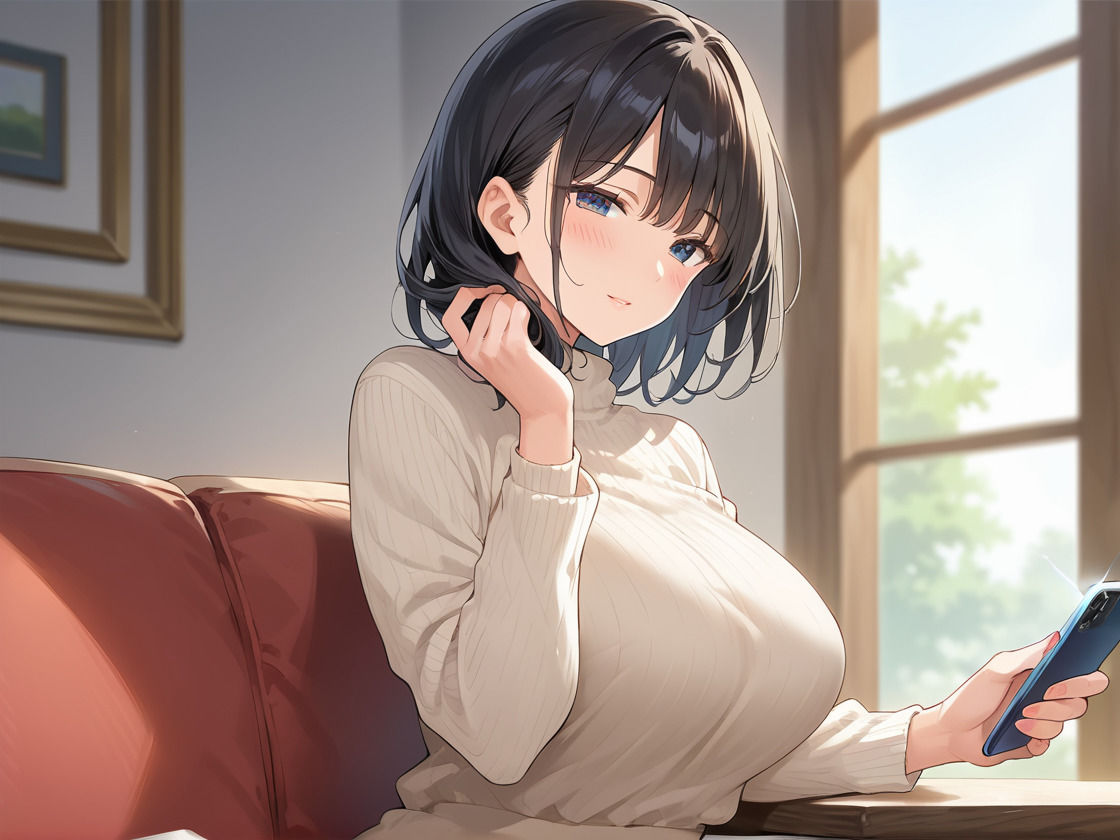 サンプル画像1:色気とは無縁な幼馴染が色気漂う巨乳美人になっていた(7Lab) [d_494144]