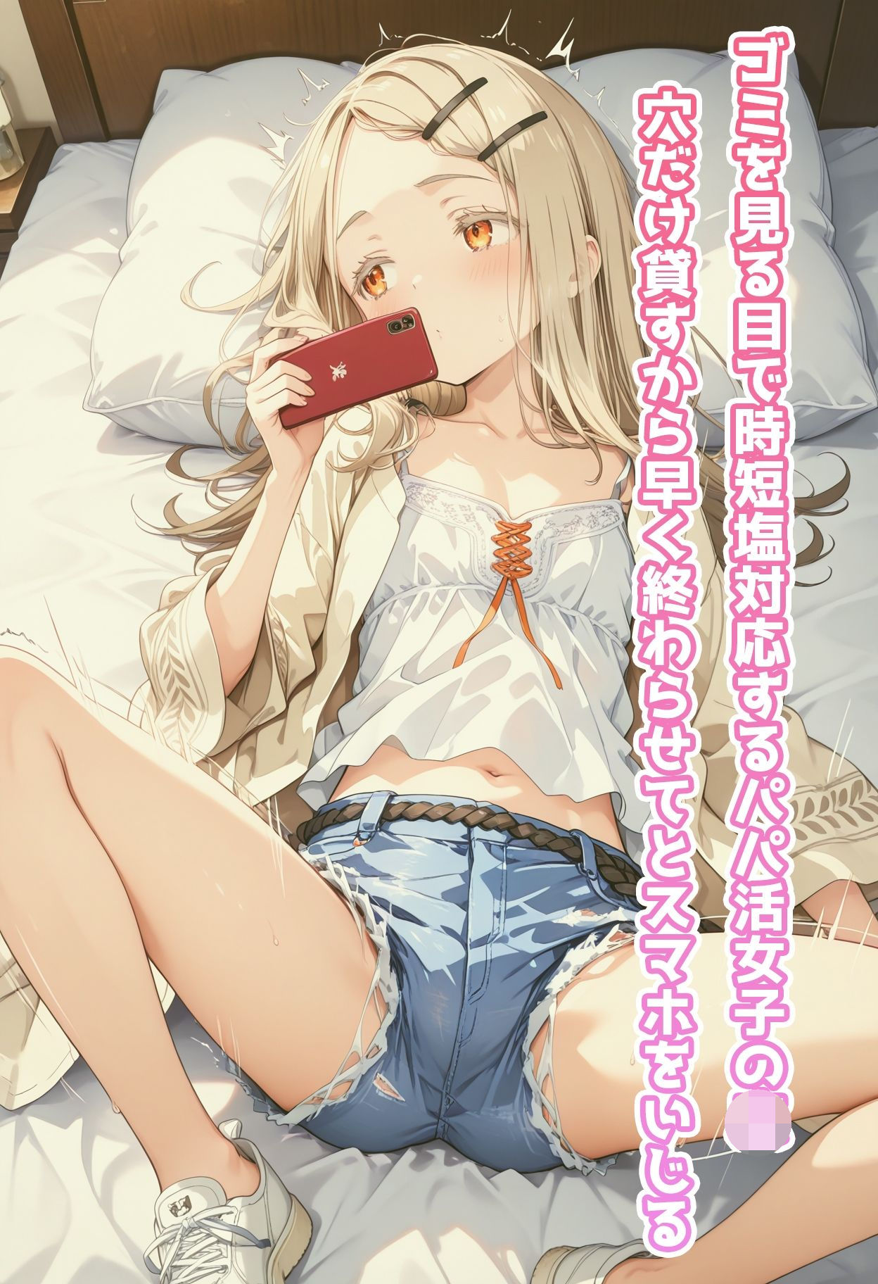 サンプル画像1:ゴミを見る目で塩対応パパ活してたらオジにわからせられてチンポ堕ちするまで〜篠澤広編〜(わたあめ重工) [d_494505]