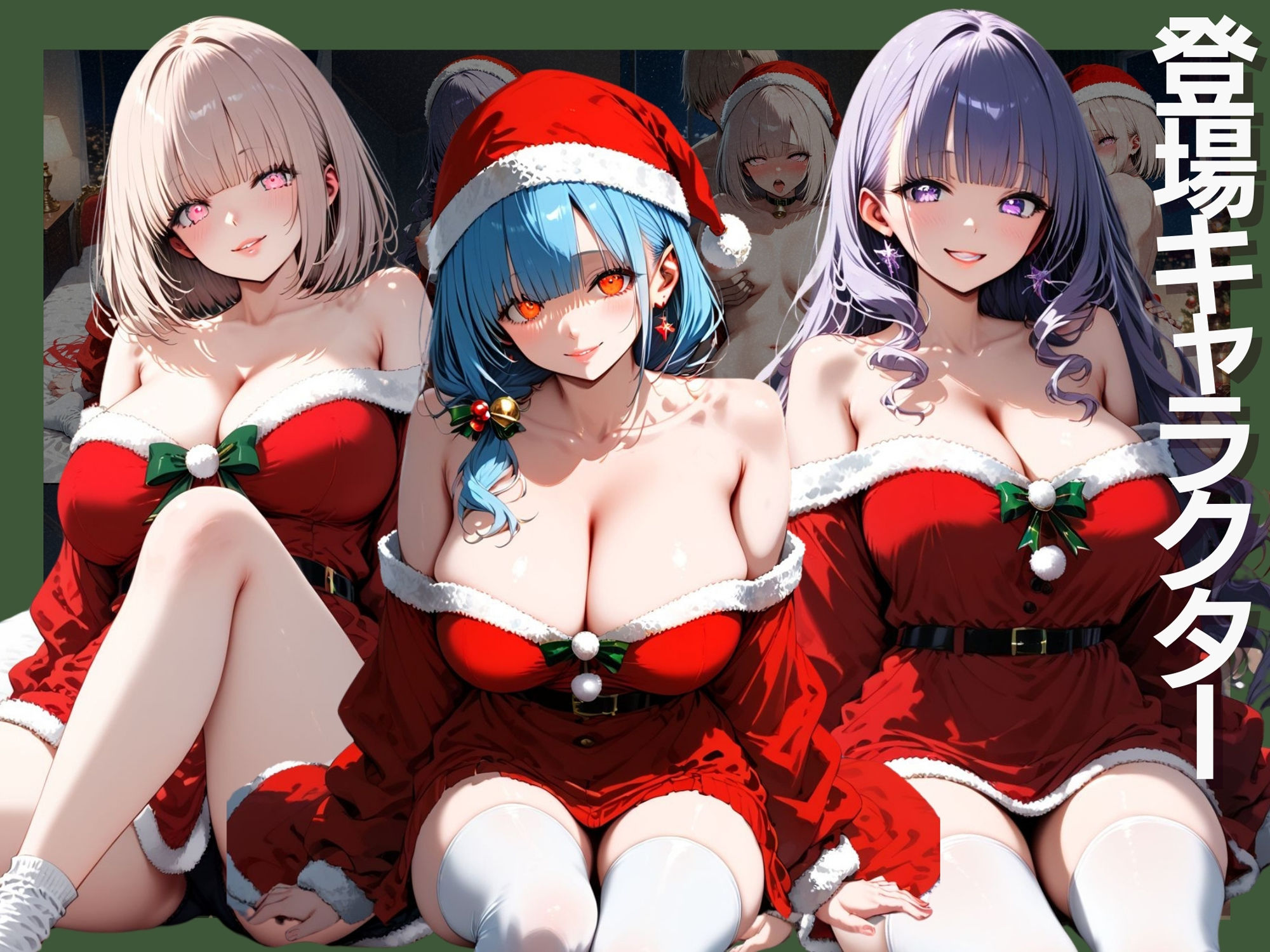 サンプル画像1:痴女サンタのえっちなプレゼント(肉欲の園) [d_494596]