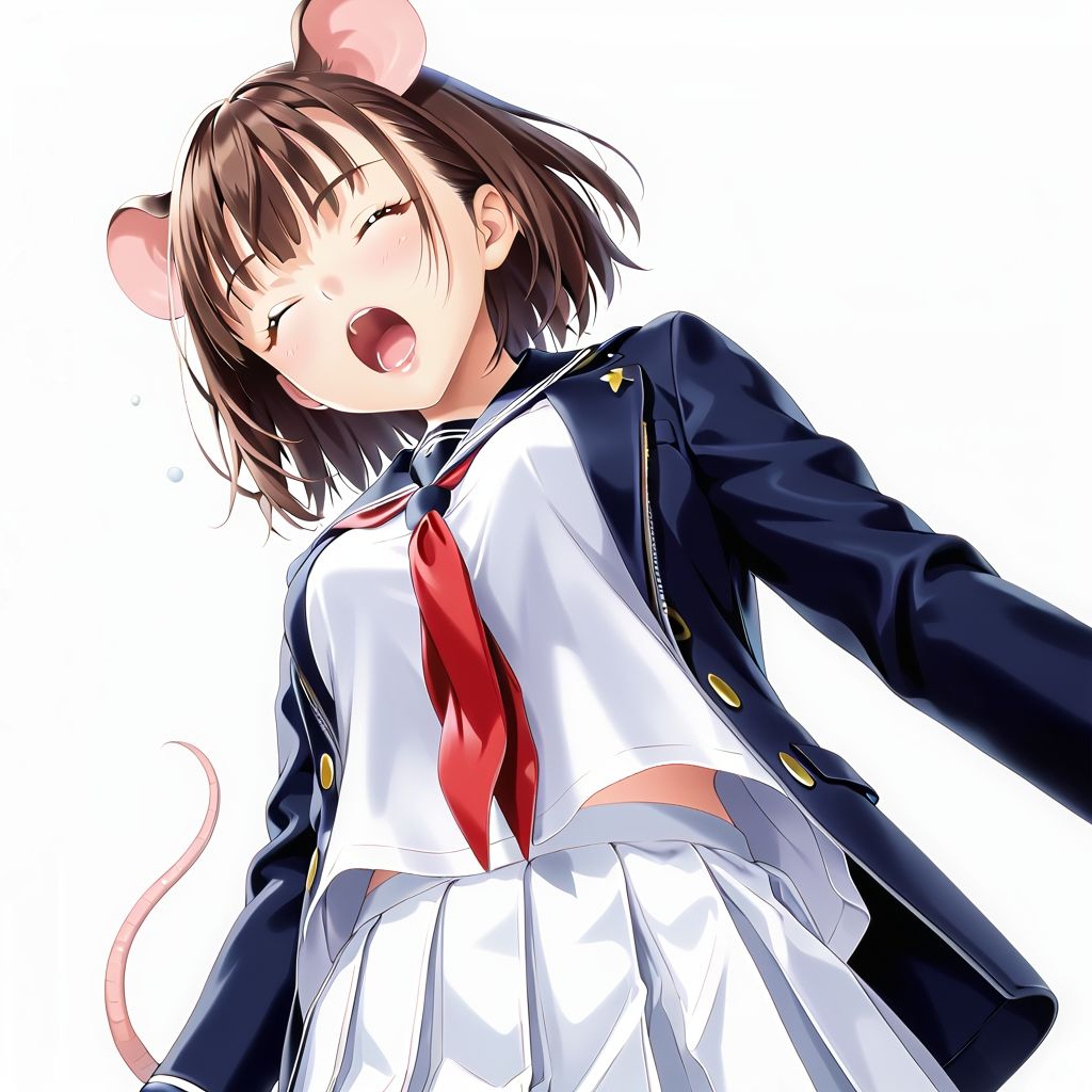 サンプル画像1:ネズミ学園。まだ冬眠してたいのに。(ヘレネー) [d_494597]