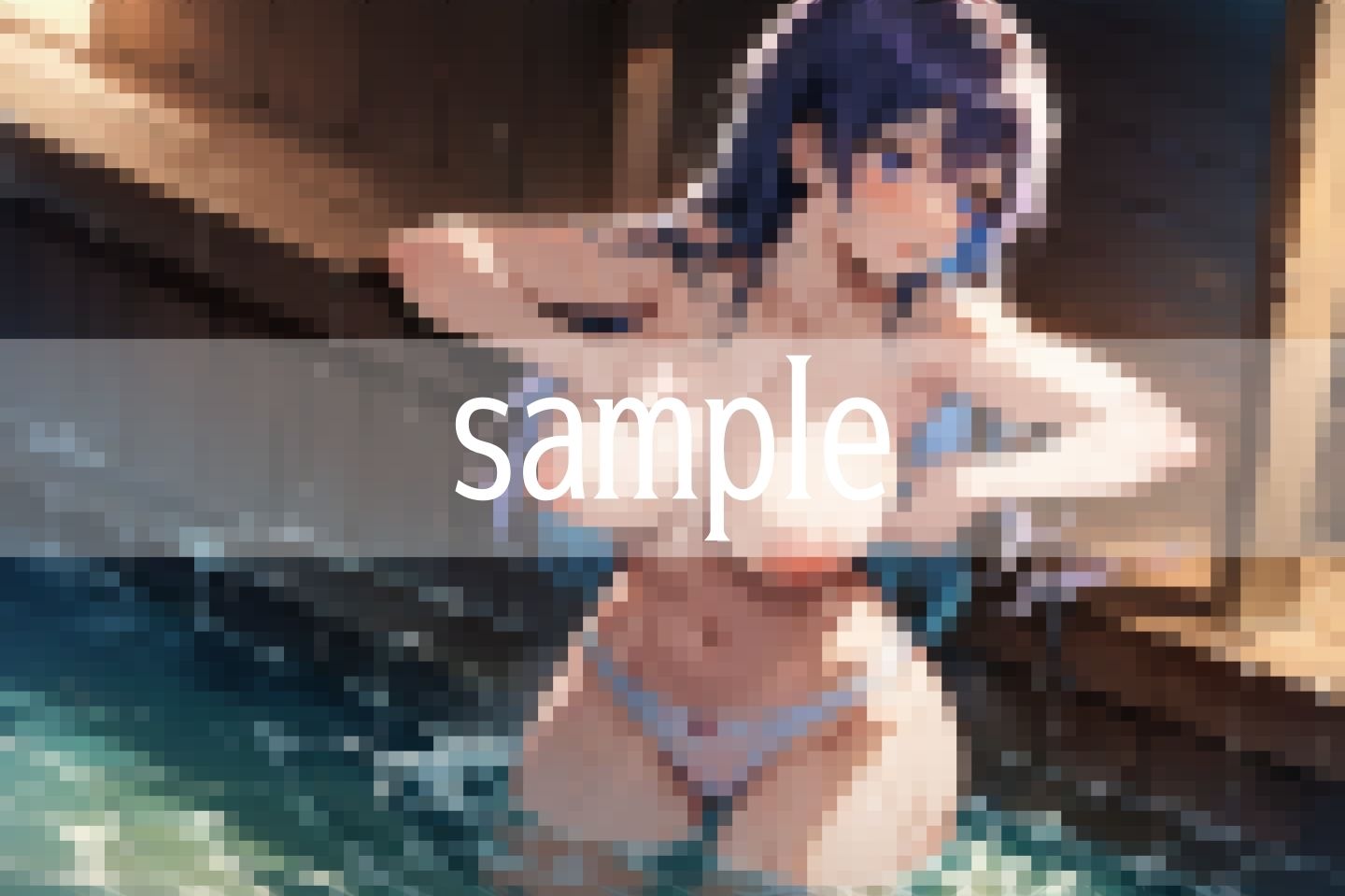 サンプル画像2:そこにいたのは隣家の爆乳で有名な人妻が…(ぴんぴんの時間) [d_494717]