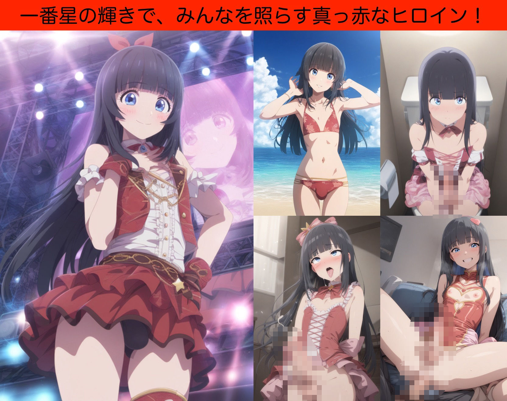 サンプル画像1:男の娘アイドル【500枚】(おっくん) [d_494784]