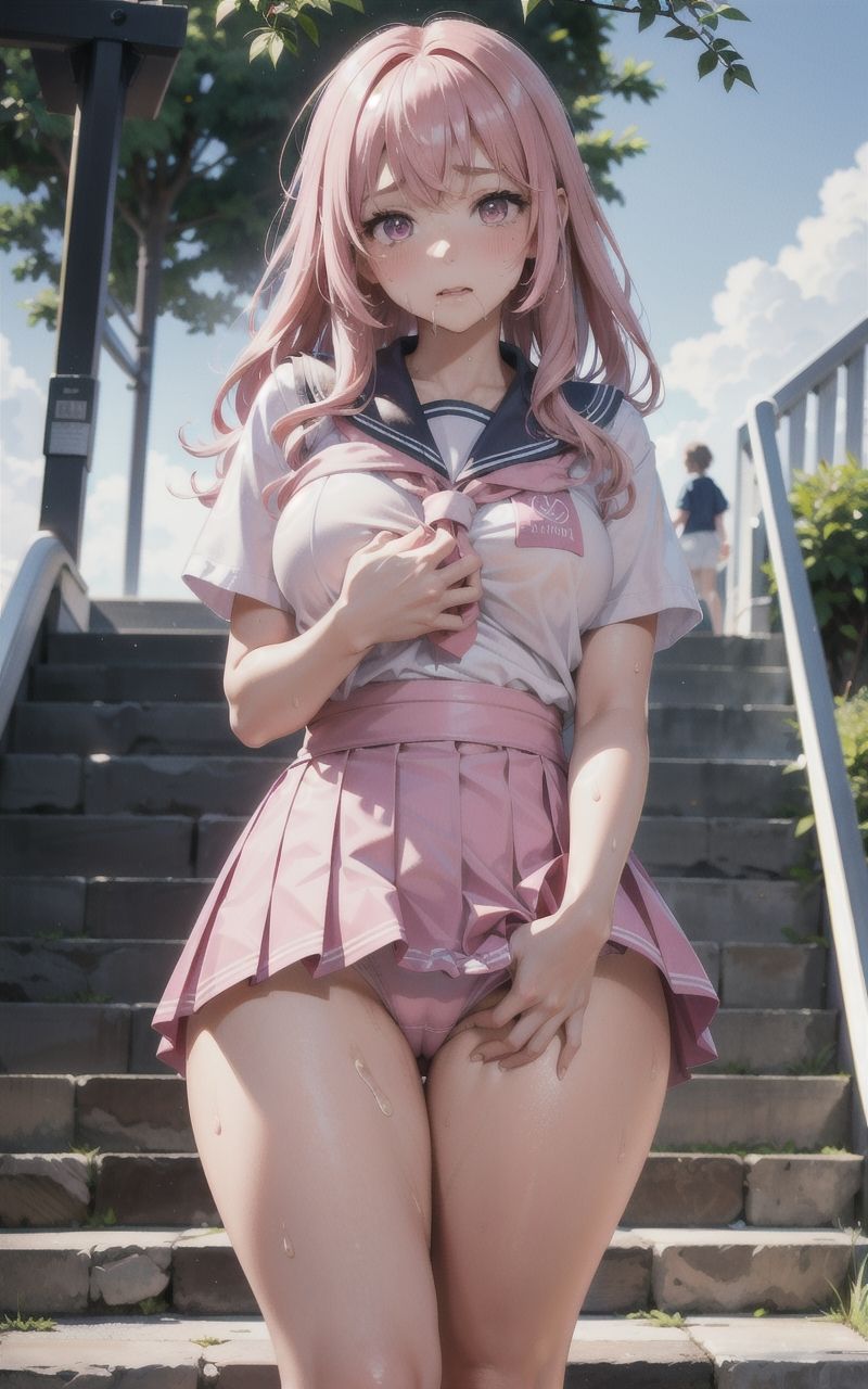 サンプル画像3:女子校生のムッチムチな太ももとプリップリおっぱい(JKmaster) [d_494832]