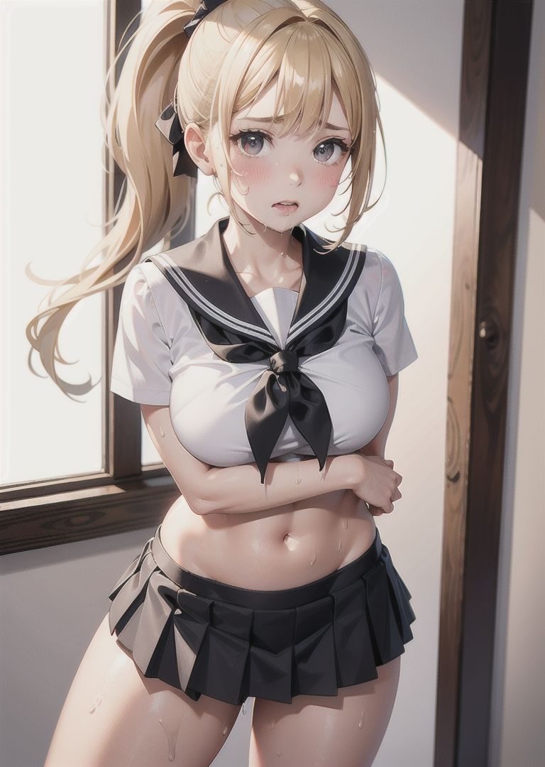 サンプル画像6:女子校生のムッチムチな太ももとプリップリおっぱい(JKmaster) [d_494832]