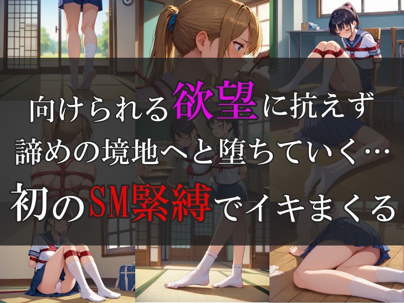 サンプル画像1:緊縛性指導される制服女子生徒ちゃん(シェルアンドハウンド) [d_494901]