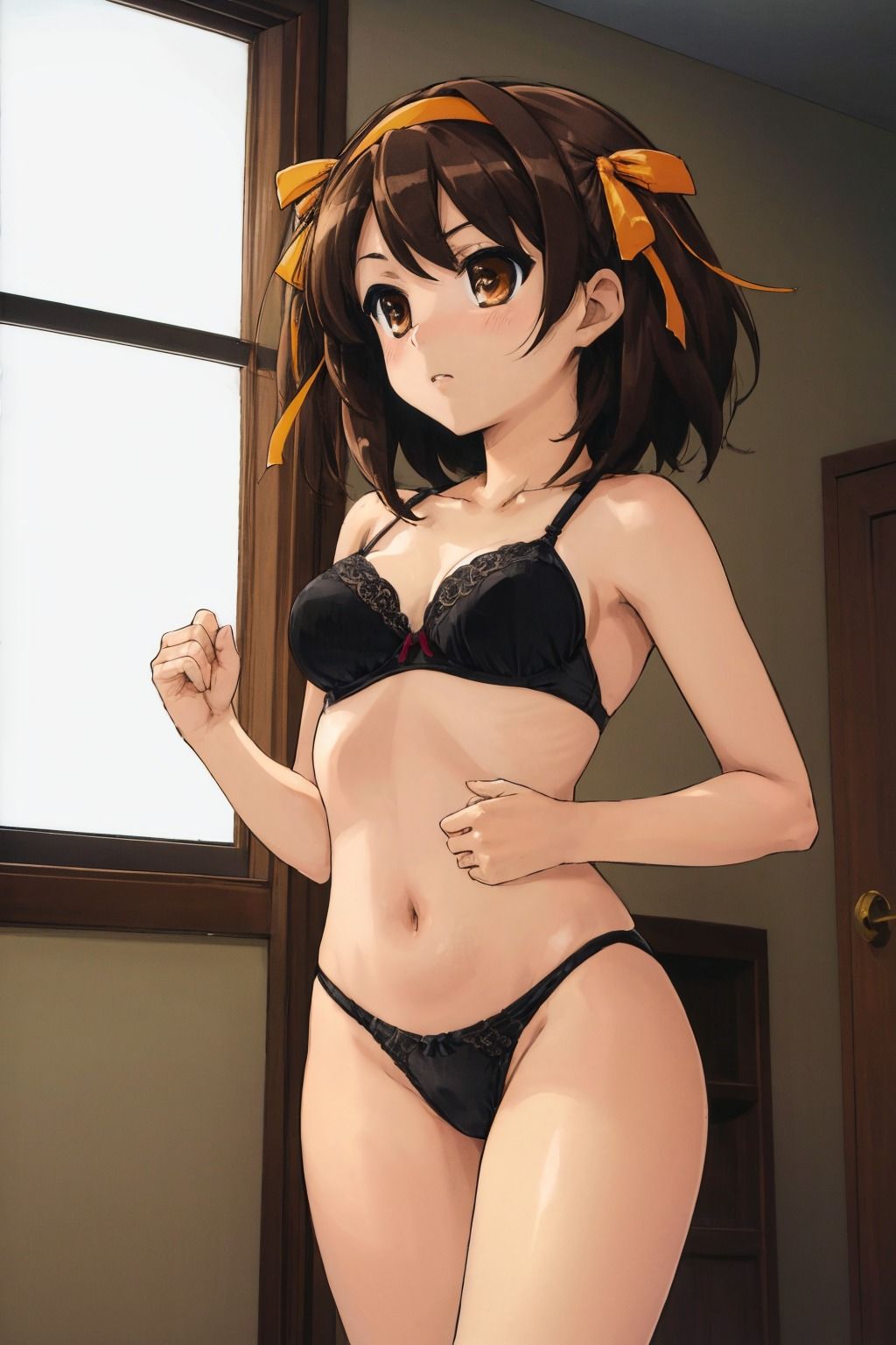 サンプル画像3:【涼宮ハ●ヒの憂鬱】涼宮ハ●ヒのエロCGイラスト集(アトリエわたあめ) [d_494924]