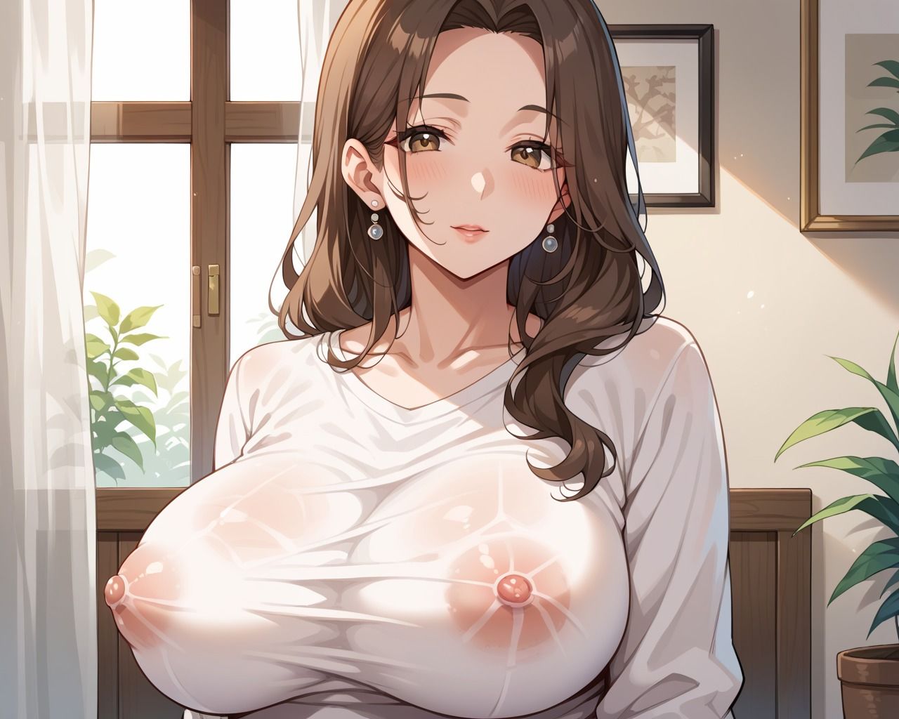 サンプル画像1:家庭訪問で新卒担任に性活指導をする人妻の話(ろんどんぷりん) [d_494996]