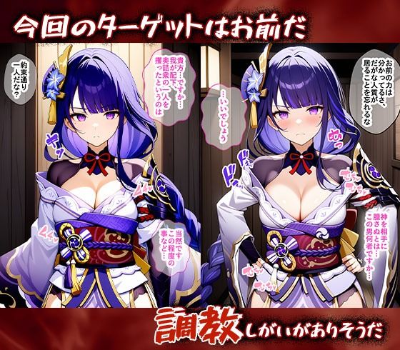 サンプル画像1:完堕師〜悦楽の牢獄 雷電将軍編(完堕師) [d_494997]