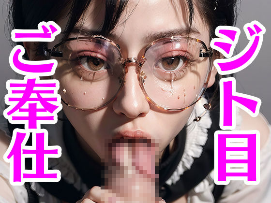 サンプル画像2:眼鏡っ娘フェラチオ天国へようこそ(AIグラビア出版「AI DOOLs」) [d_495006]