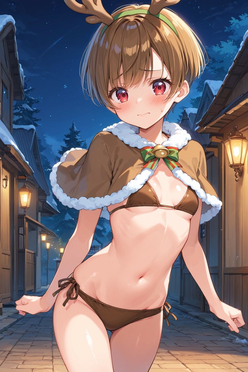 サンプル画像5:ワンナイト・クリスマス〜性夜にあの娘と中出しセックス〜(AIアトリエ MONO) [d_495188]