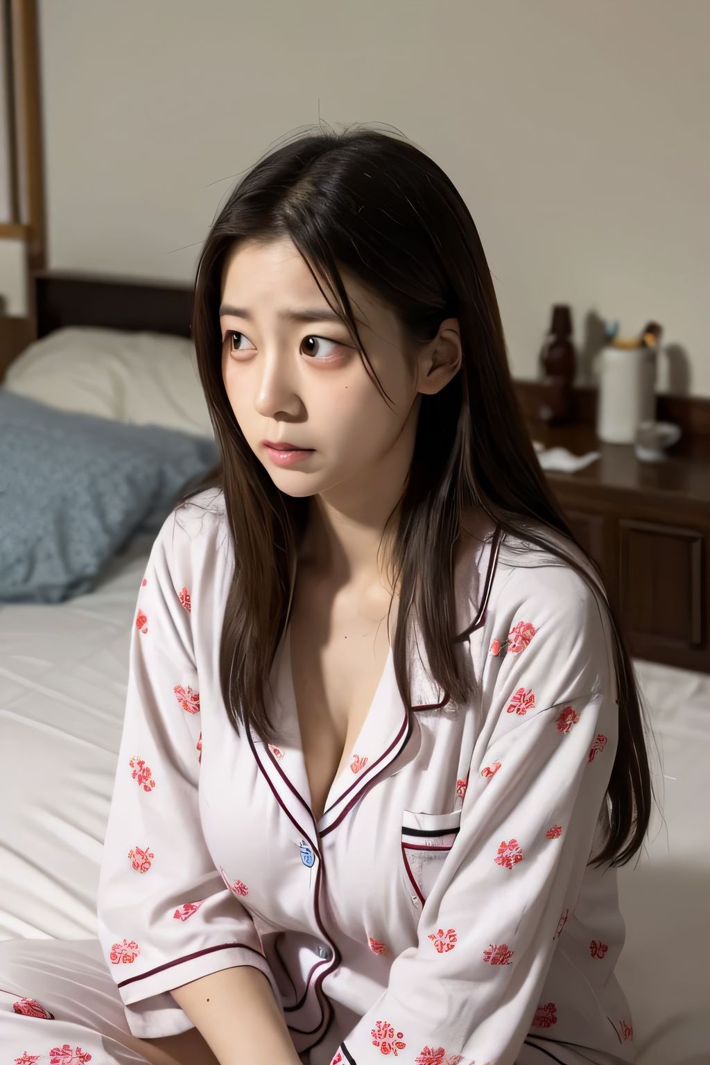 サンプル画像3:ひきこもり巨乳美女1(AI美女フェロモン出版) [d_495222]