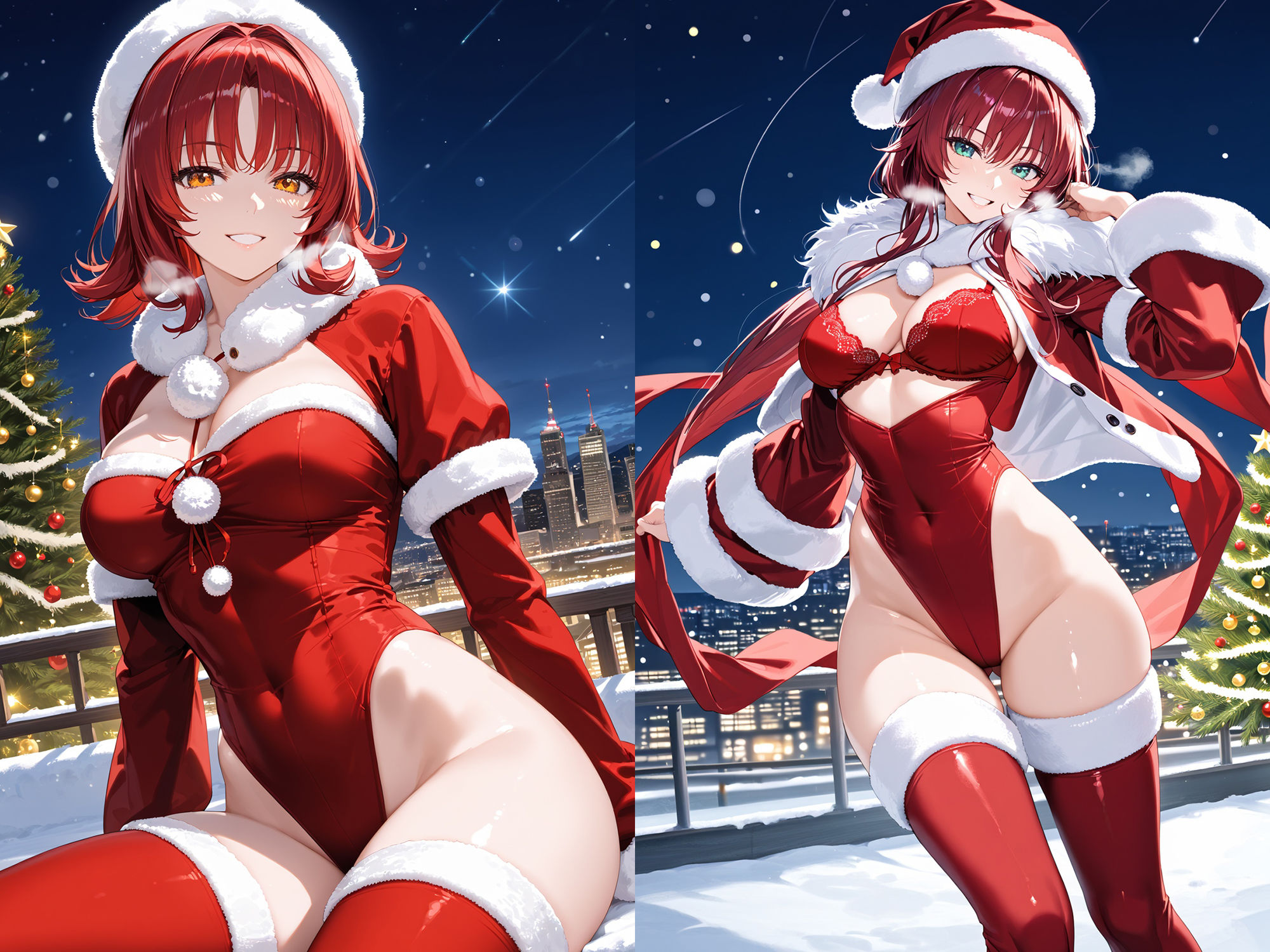 サンプル画像2:即ハメこれくしょん！セクシィサンタ編(夢絵織) [d_495303]