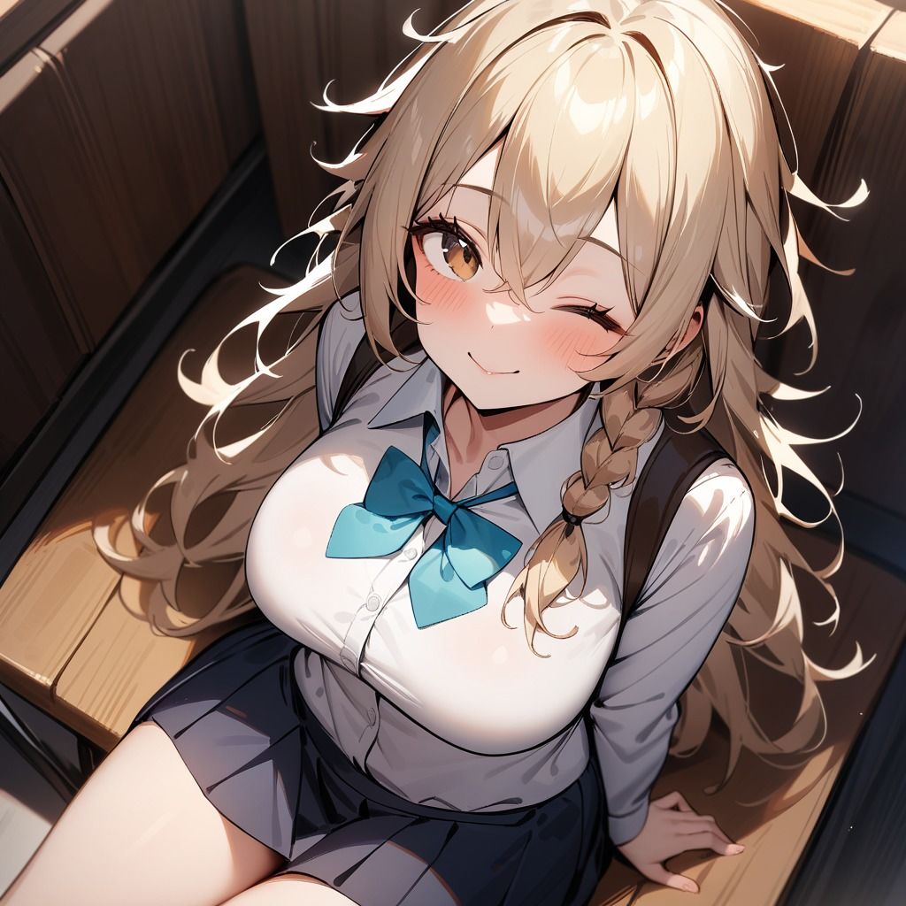 サンプル画像3:巨乳優等生の淫らな学園性生活(モモ本舗) [d_495305]