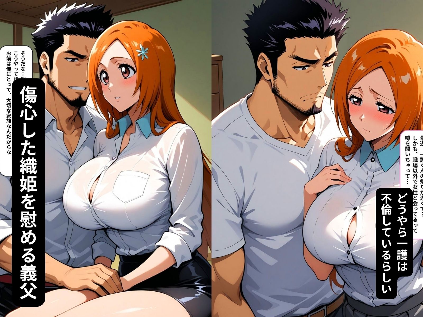 サンプル画像2:織姫義愛 〜本当の父親のように慕っていたのに〜(チーズちくわ部) [d_495331]