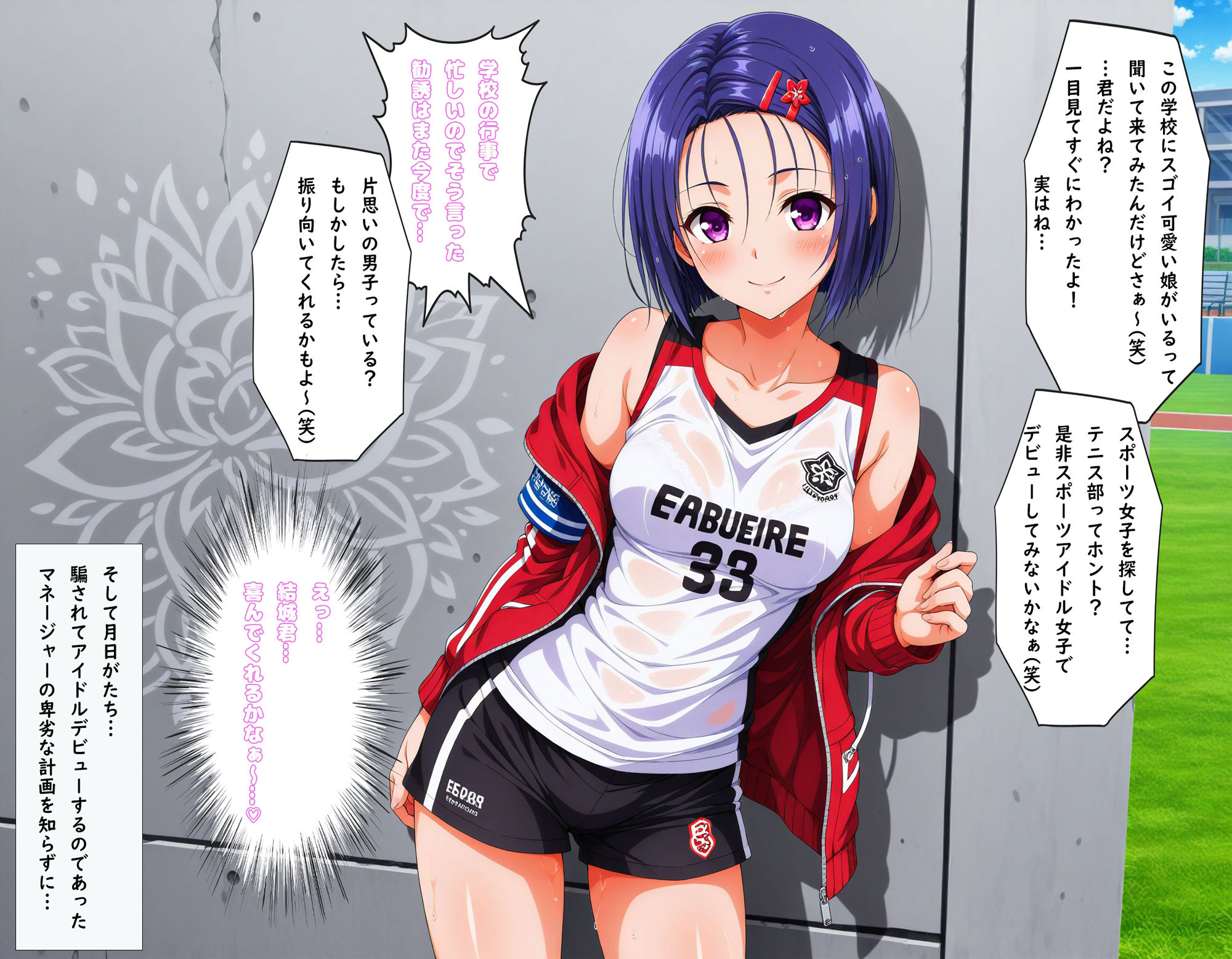 サンプル画像1:催●にかけられて1万人の客と公開生SEX LIVE開始 〜西連寺●菜編〜(もしも☆アニ) [d_495436]