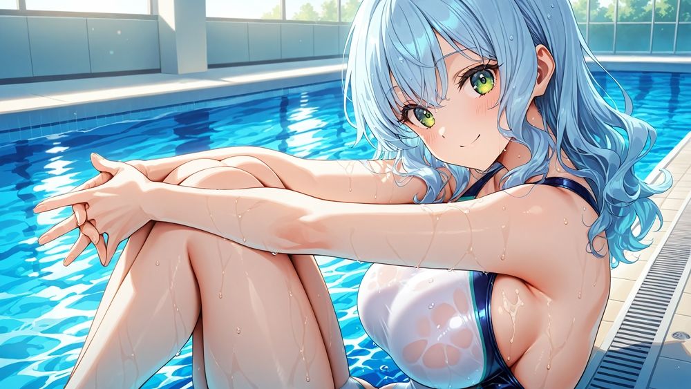 サンプル画像5:名門水泳部の先輩後輩 〜新任コーチの秘密のレッスン〜(ニート印刷所) [d_495448]