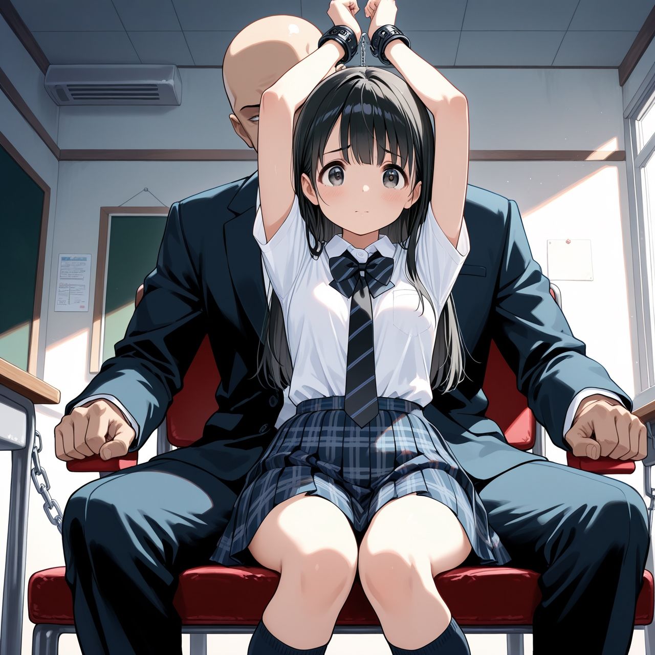 サンプル画像5:かわいそうな女子校生02(格安えろす) [d_495468]