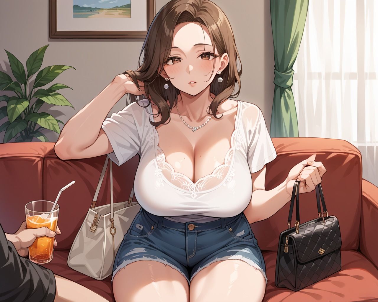 サンプル画像2:不倫旅行でヨソの男と種付けセックス(ろんどんぷりん) [d_495657]