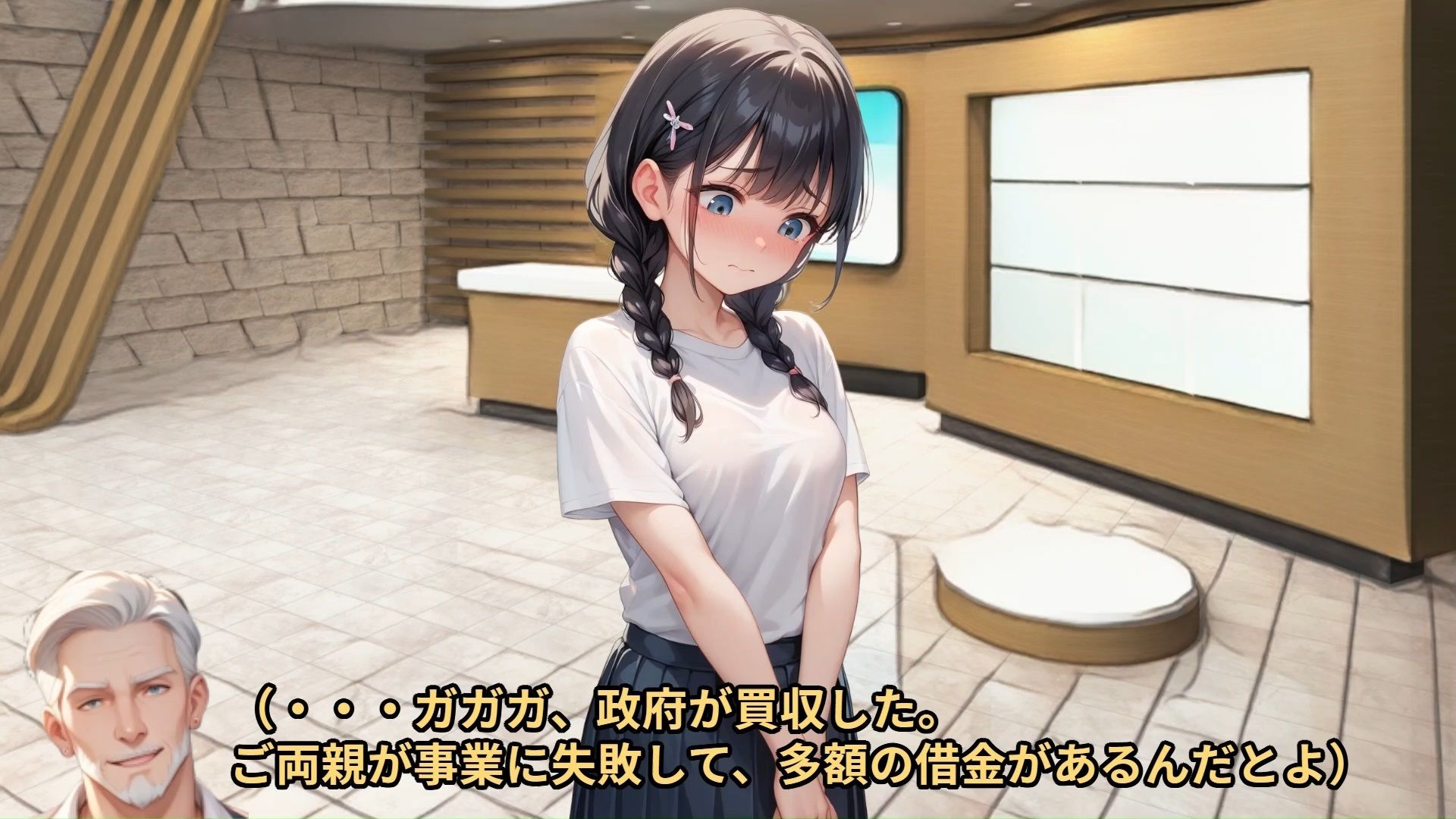 【完全痴●マニュアル】満員電車で痴●された気の弱い少女が、両親の借金のカタに痴●再現ドキュメンタリーに出演させられ、セカンドレ●プされる話