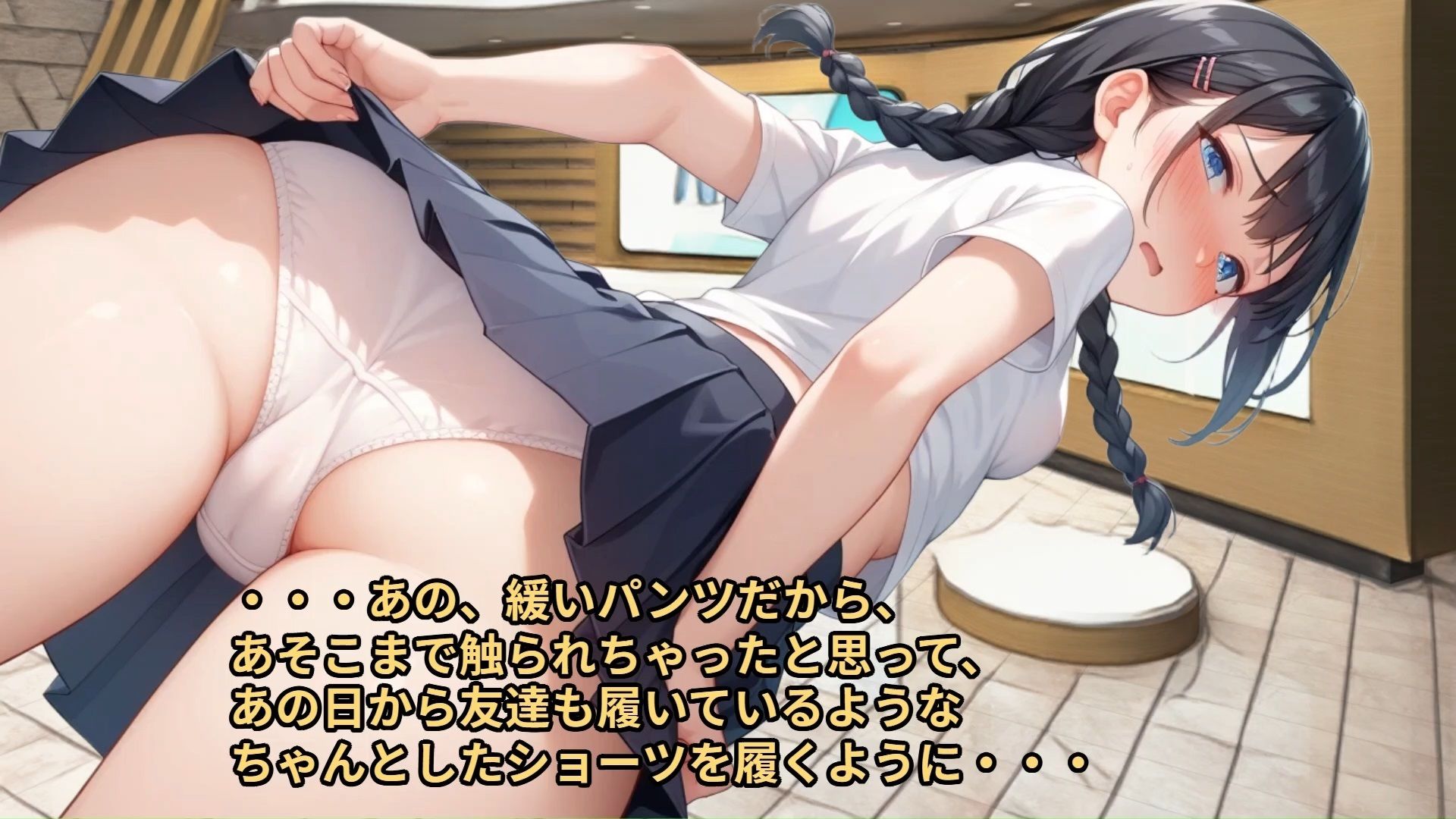 【完全痴●マニュアル】満員電車で痴●された気の弱い少女が、両親の借金のカタに痴●再現ドキュメンタリーに出演させられ、セカンドレ●プされる話