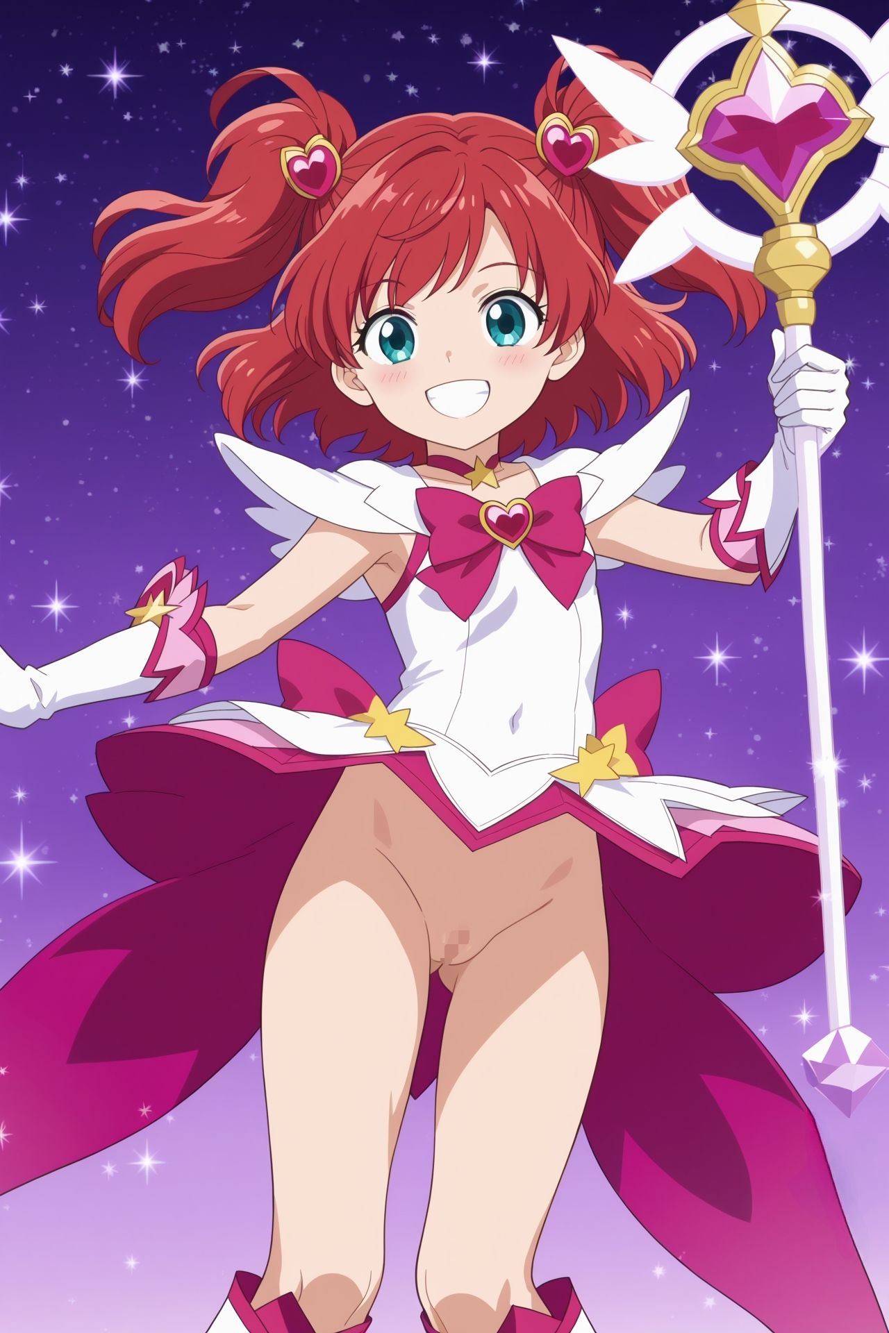 サンプル画像1:僕らの街に魔法少女がやってきた(ハートパイン) [d_495745]