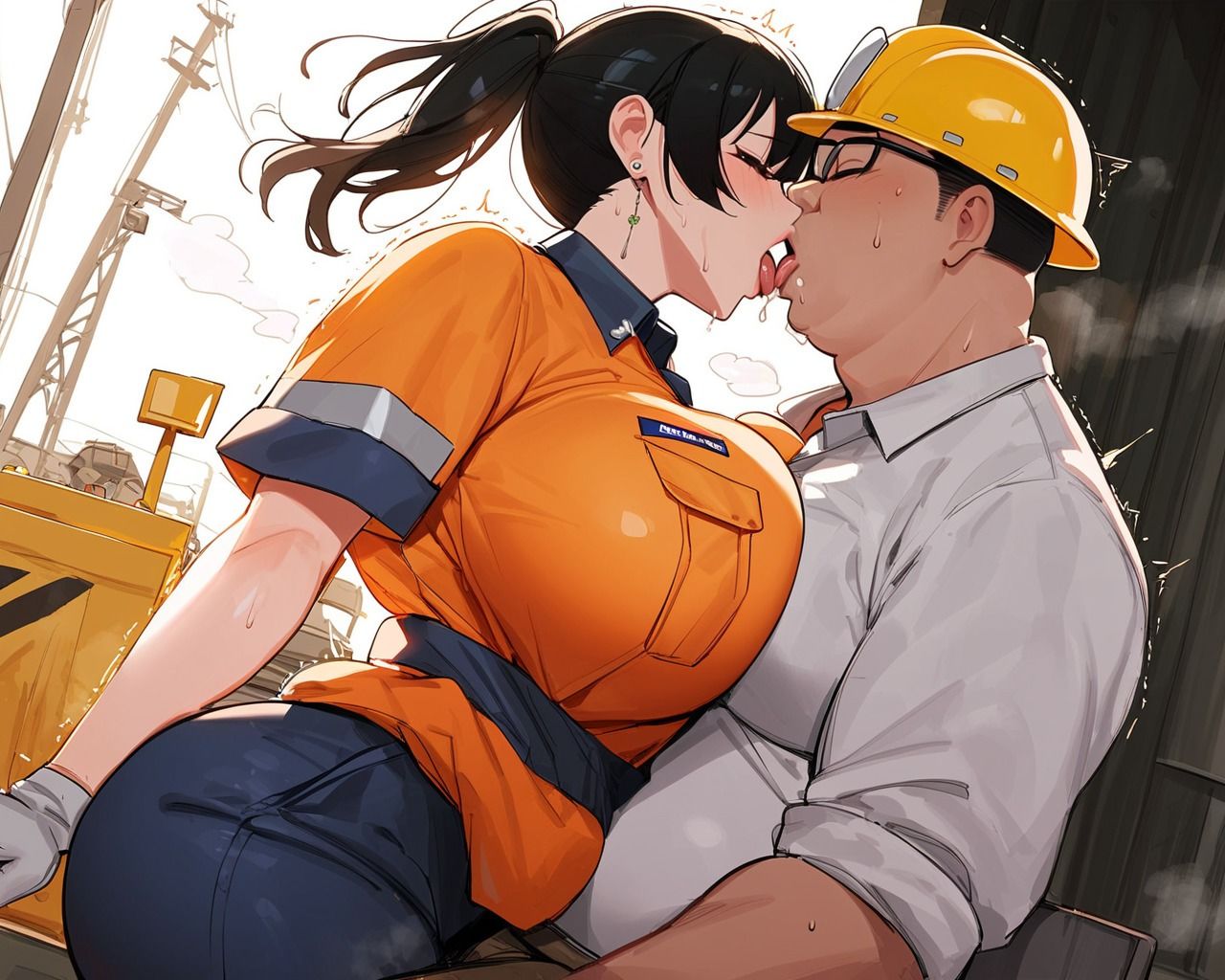 サンプル画像4:超巨乳現場性監督(手作り豆乳ヨーグルト) [d_495759]