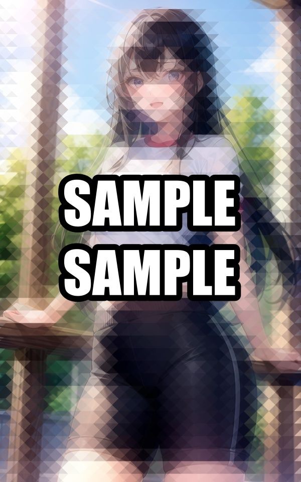 サンプル画像3:ピタッとスポーツウェアの美女イラスト集(ぽんぽこ) [d_495764]