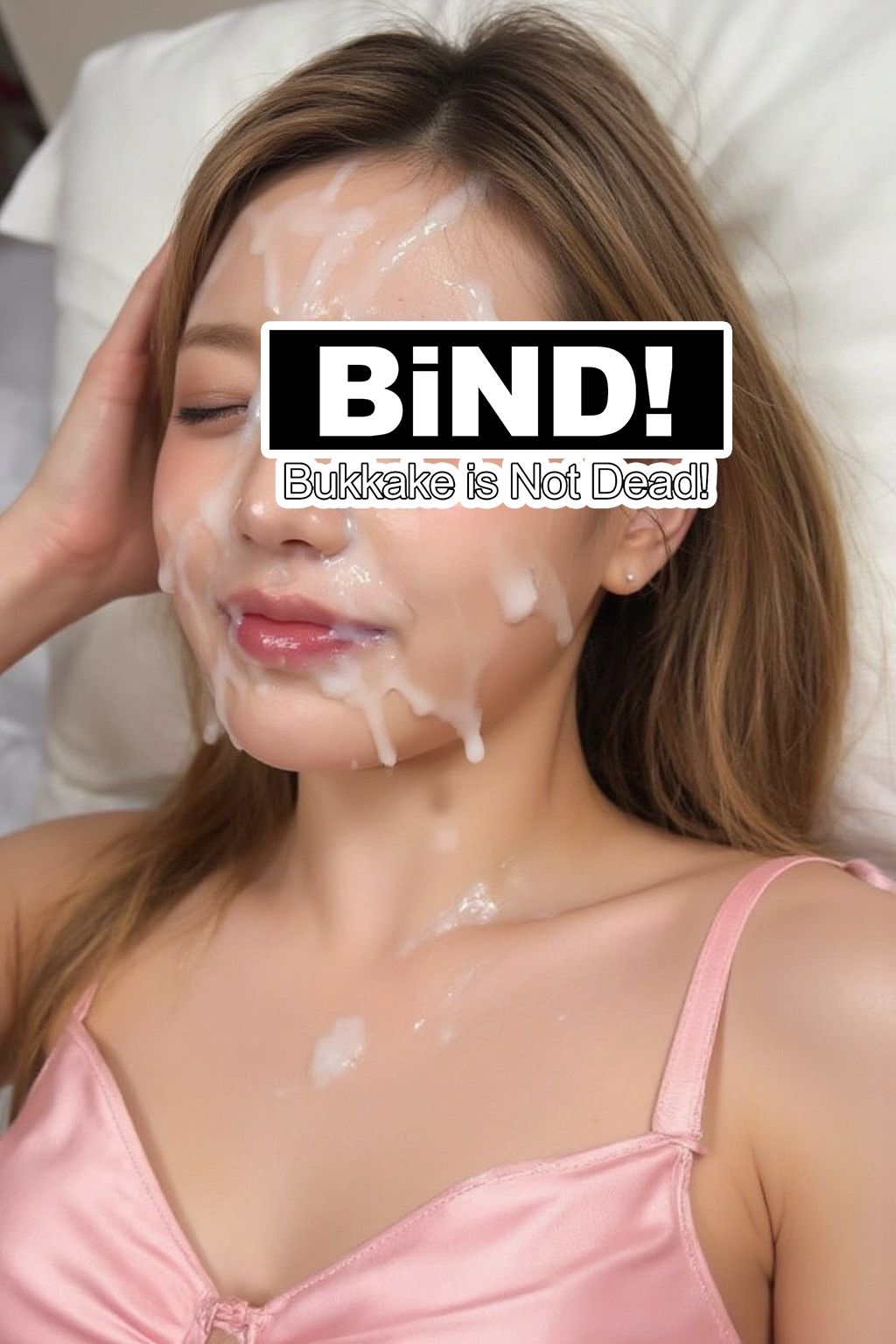 サンプル画像6:ギャルの顔面にひたすらザーメンぶっかけ！(BiND！ – Bukkake is Not Dead！) [d_495803]