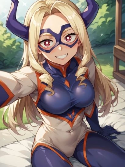 サンプル画像1:僕のヒーローアカデミアの Mt.レディから送られてきた自撮り写真(自撮りサークル  イカスミ工房) [d_495809]