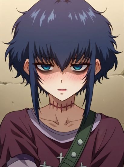 サンプル画像1:BLACK LAGOONのソーヤーから送られてきた自撮り写真(自撮りサークル  イカスミ工房) [d_495818]