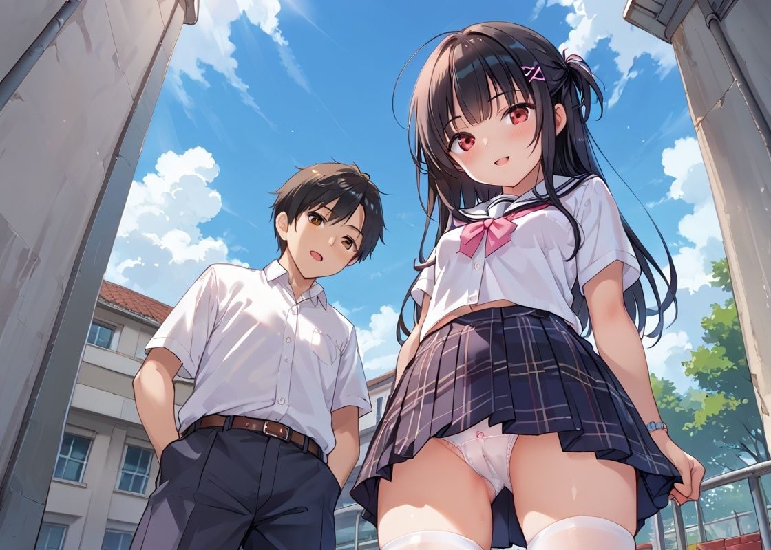 サンプル画像2:クラスで1番真面目なあの子にセックスする(sksk) [d_495873]