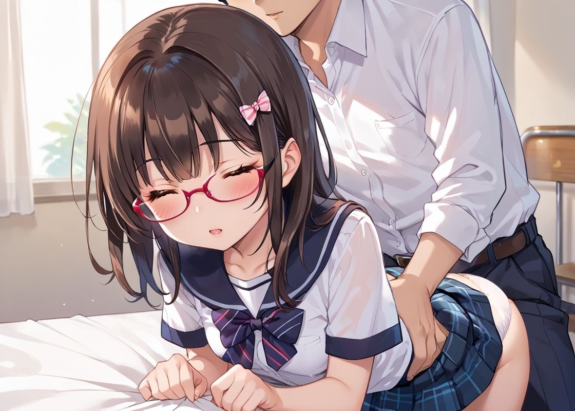 サンプル画像4:クラスで1番真面目なあの子にセックスする(sksk) [d_495873]