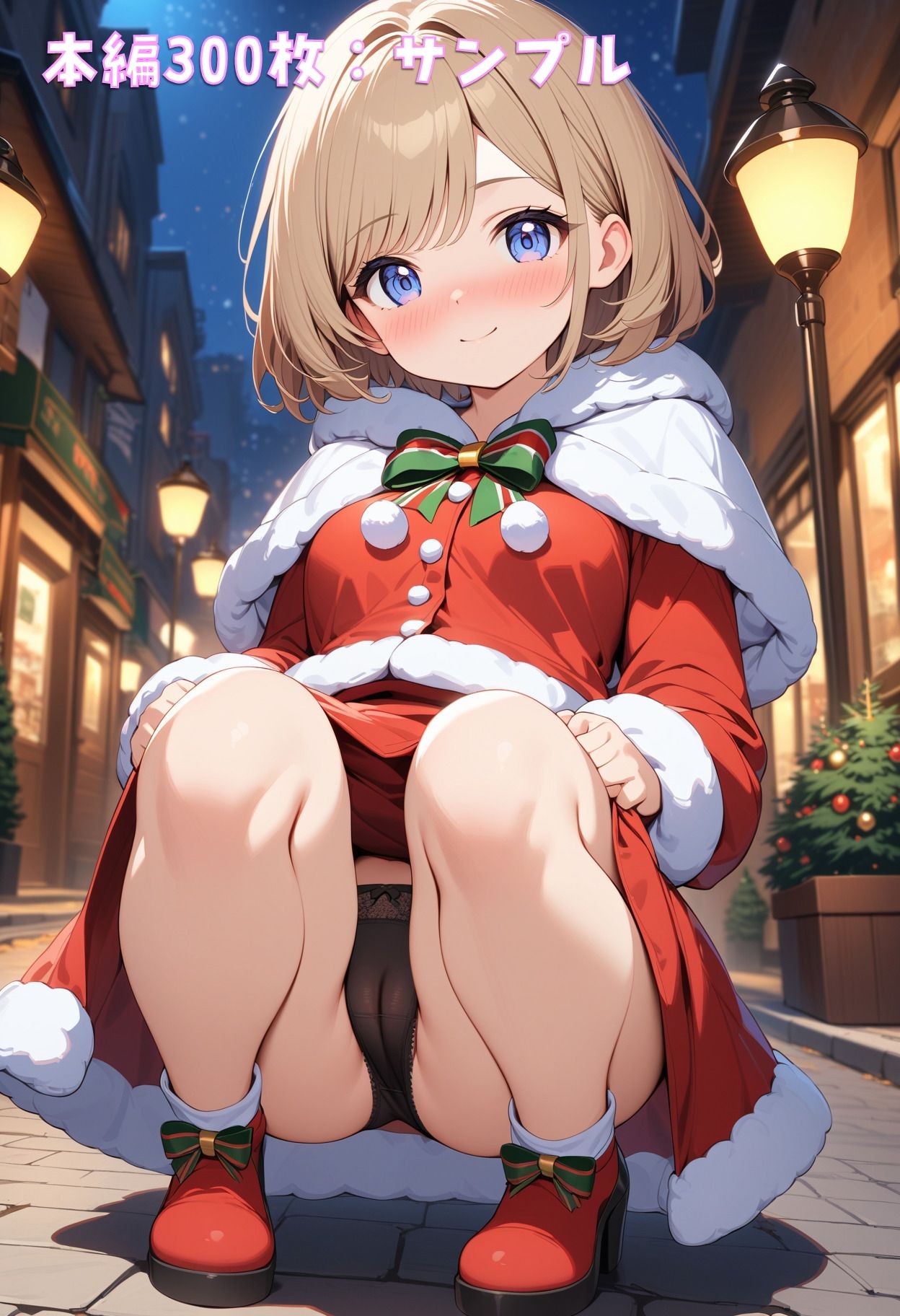 サンプル画像5:サンタさん、パンツ見せて！(ぱんつ工房) [d_495928]