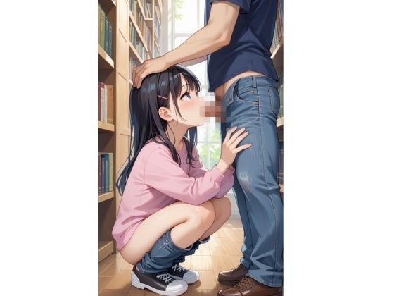 サンプル画像2:噂の図書委員たちと 誰1人いない 放課後の学校で・・・(おぎしょー) [d_495962]