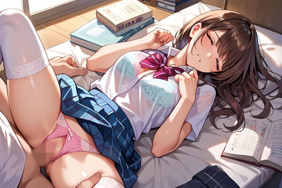 サンプル画像1:幼馴染がセックスにはまった件について(しおチャーハン) [d_495990]