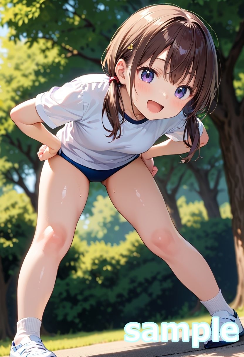 サンプル画像6:ブルマ女子校生イラスト集(ぱいろみん) [d_496061]