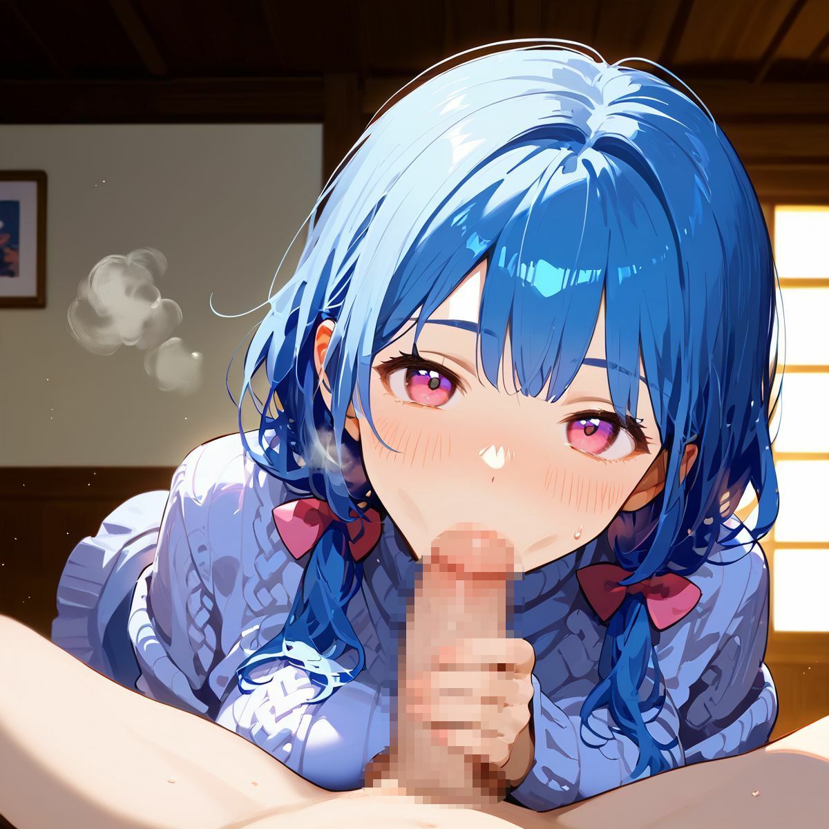 サンプル画像6:ハメ撮り！爆乳女子大生の家庭教師と乱交えっち01(みたらしあんこ) [d_496108]