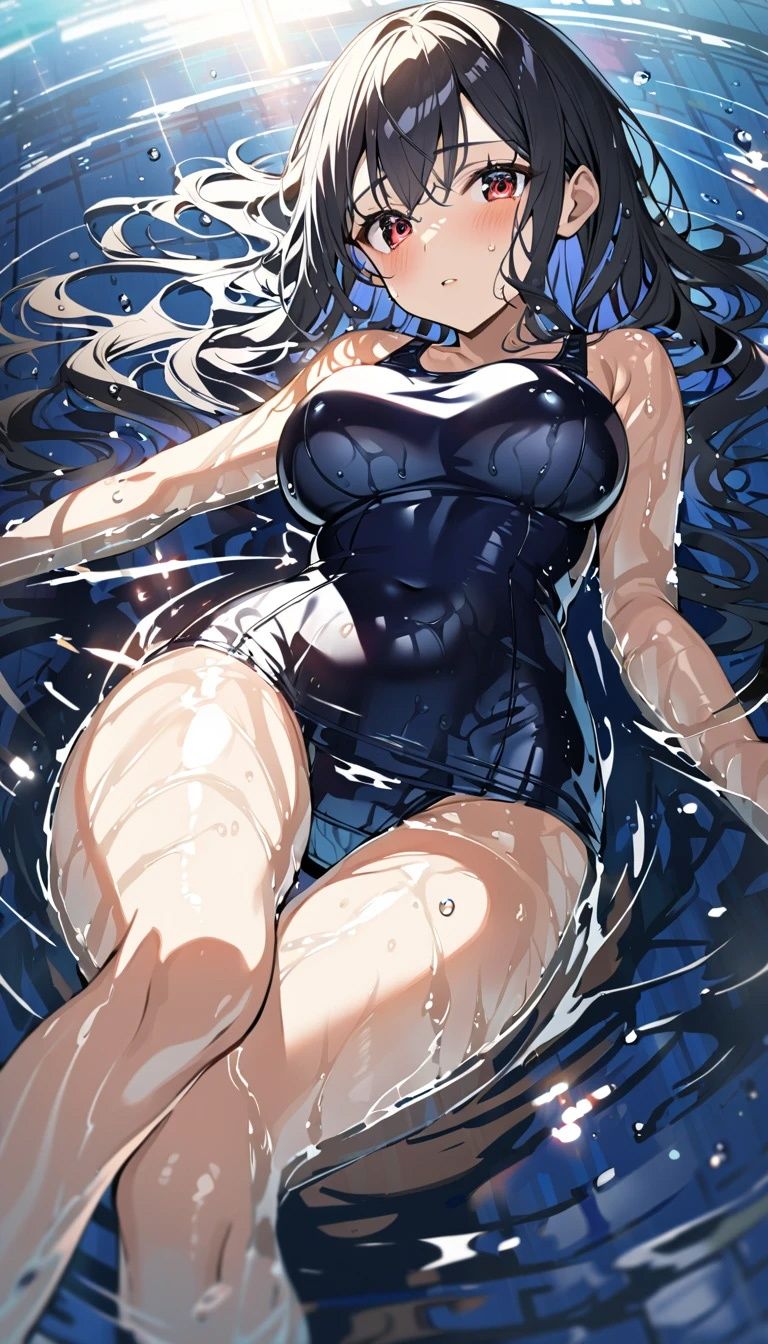 サンプル画像3:巨乳水着美女【妄想イラスト美女図鑑vol.156】(AIイラスト美女研究所) [d_496210]